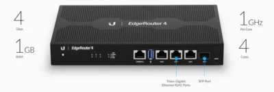 Routeur ER-4 EdgeRouter 4 Ports
