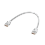 Ubiquiti UACC-Cable-Patch-EL-0.15M-W Câble de patch UniFi avec capuchon translucide RJ45