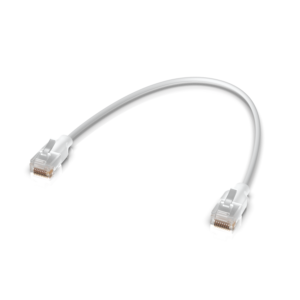 Ubiquiti UACC-Cable-Patch-EL-0.15M-W Câble de patch UniFi avec capuchon translucide RJ45