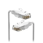 Ubiquiti UACC-Cable-Patch-EL-0.15M-W Câble de patch UniFi avec capuchon translucide RJ45