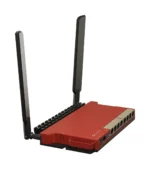 Mikrotik L009UiGS-2HaxD-IN routeur sans fil Gigabit Ethernet Monobande (2,4 GHz) Rouge