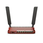 Mikrotik L009UiGS-2HaxD-IN routeur sans fil Gigabit Ethernet Monobande (2,4 GHz) Rouge