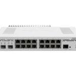 Routeur 16 ports RJ45, 2 ports SFP+ MikroTik CCR2004-16G-2S+PC