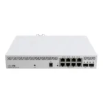 Switch PoE administrable MikroTik CSS610-8P-2S+IN 8 RJ45 PoE Gigabit, 2 SFP+