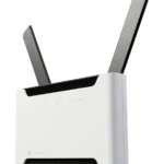 Mikrotik Chateau LTE18 ax routeur sans fil Gigabit Ethernet Bi-bande (2,4 GHz / 5 GHz) 4G Blanc