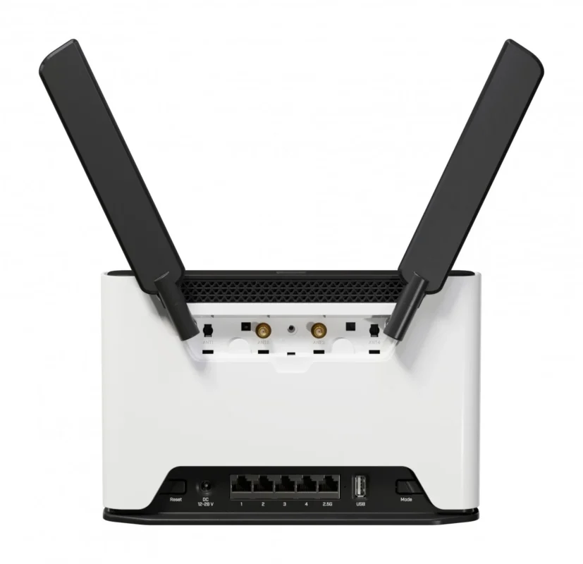 Mikrotik Chateau LTE18 ax routeur sans fil Gigabit Ethernet Bi-bande (2,4 GHz / 5 GHz) 4G Blanc